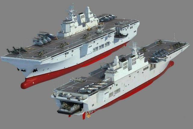 第三艘075安徽艦，中國海軍力量的新里程碑，中國海軍新里程碑，第三艘075安徽艦亮相